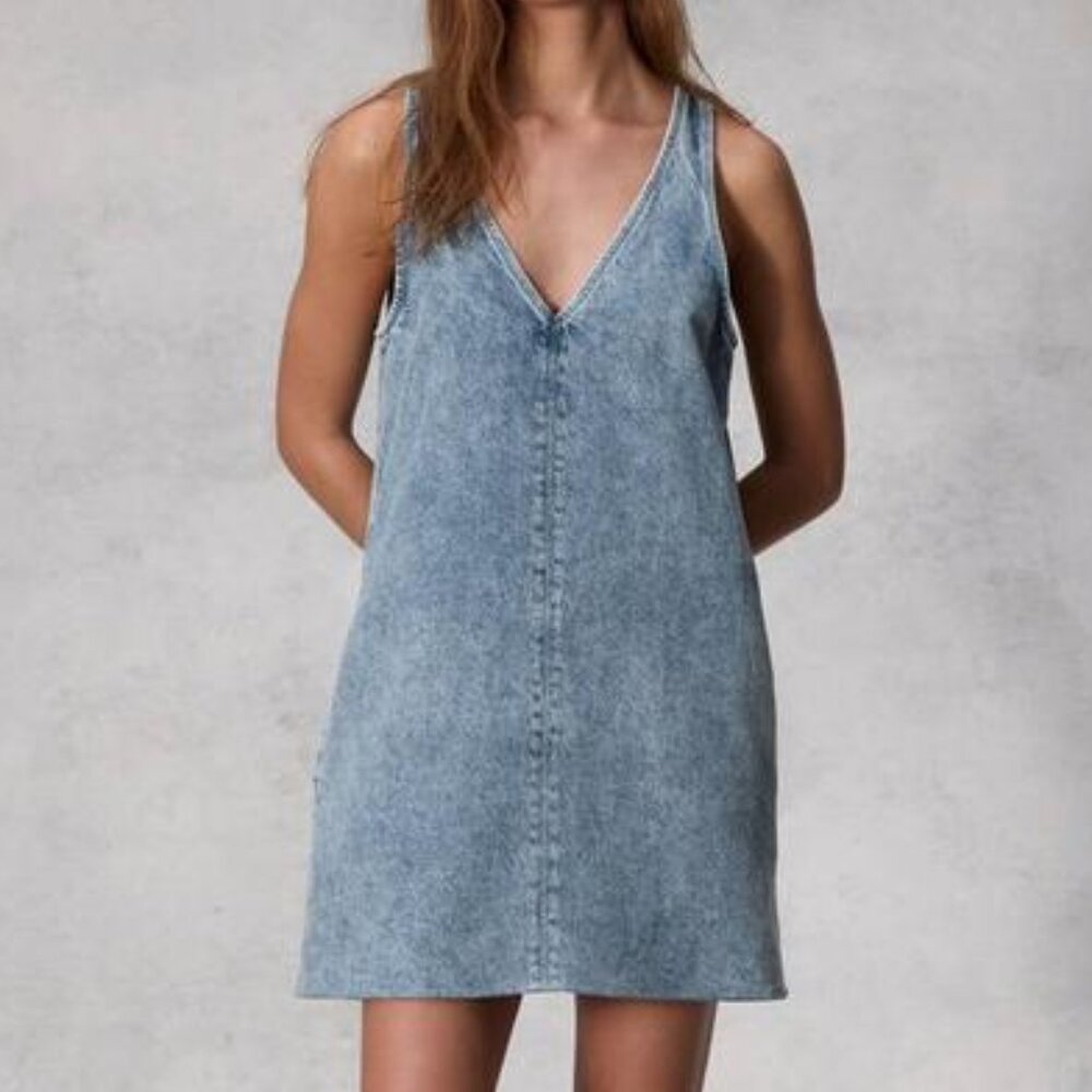 Rag & Bone Naia Denim Minidress
